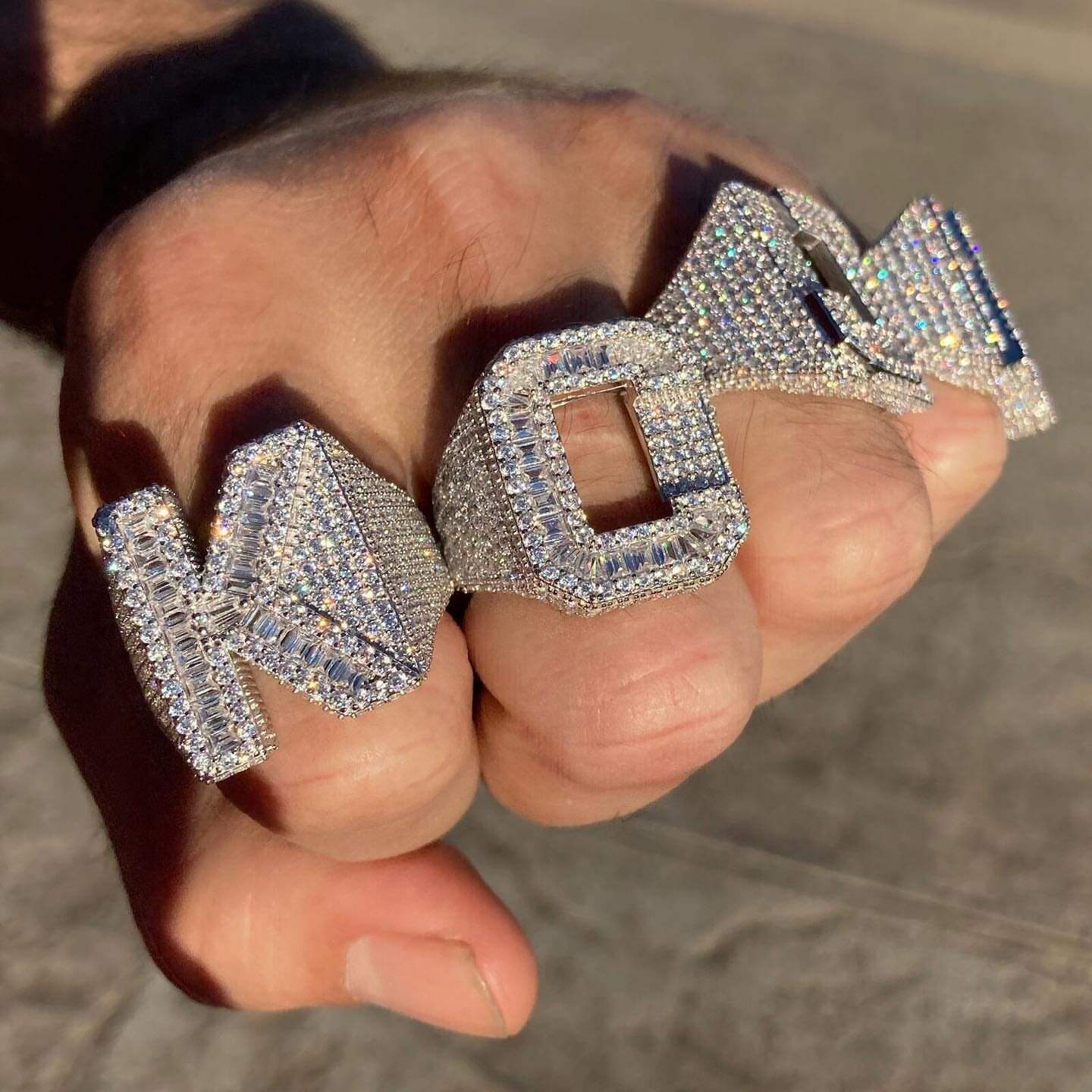 Real iced out on sale jewelry for cheap