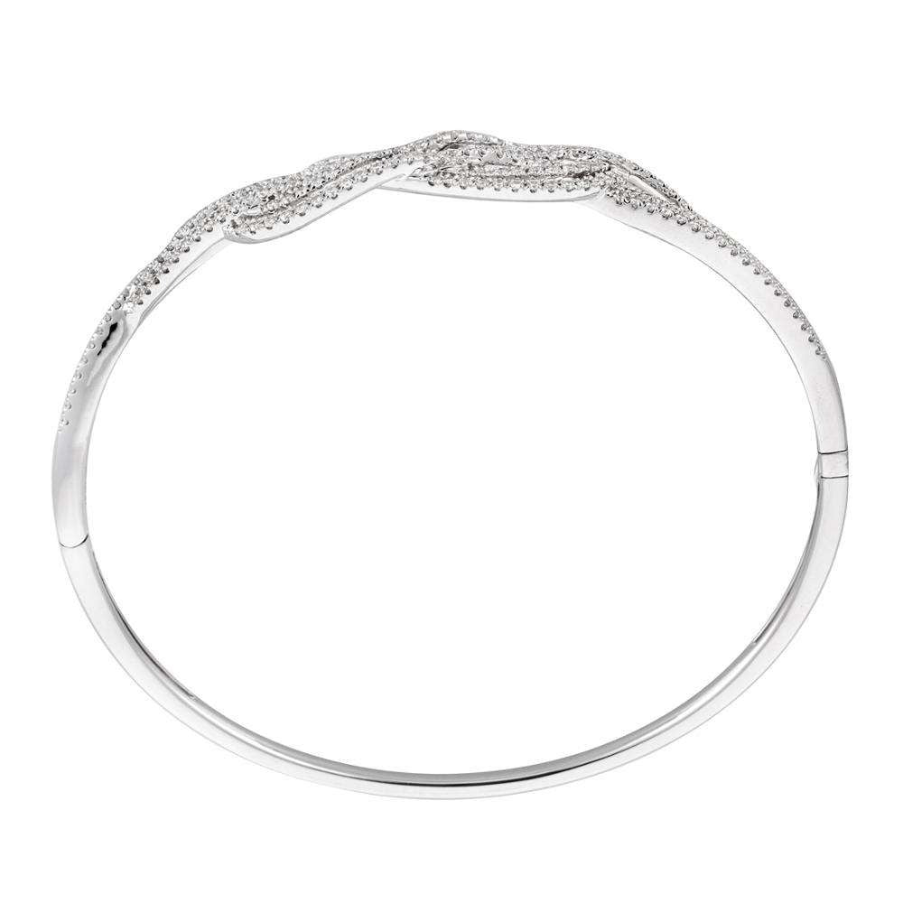 Buy Dazzling Lily Diamond Bracelet Online | CaratLane