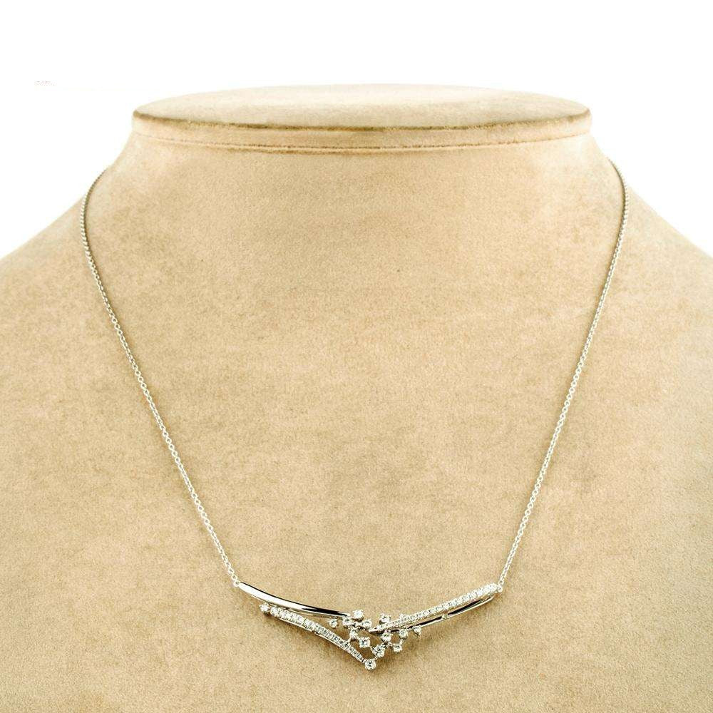 real lab diamond pendant necklace