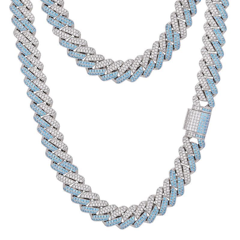 Blue iced online out chain