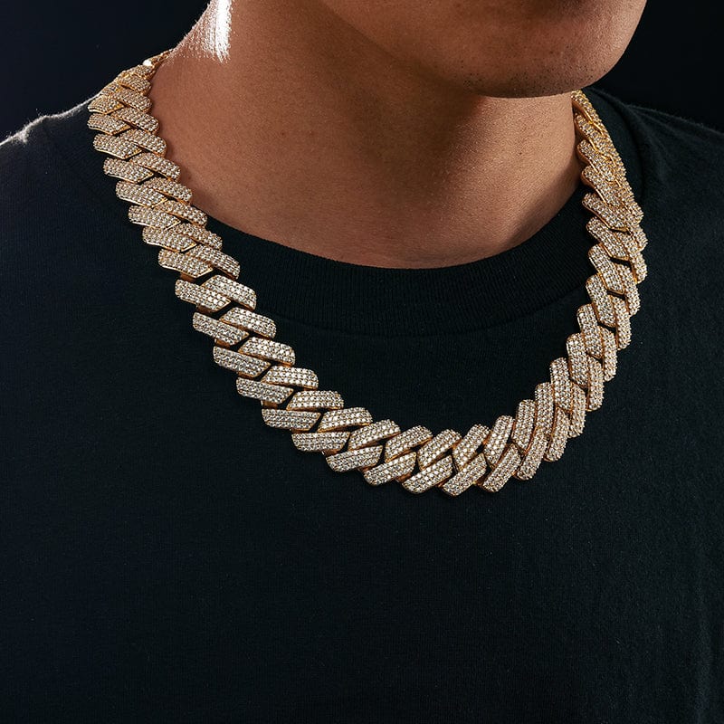 Diamond cuban link chain deals for sale