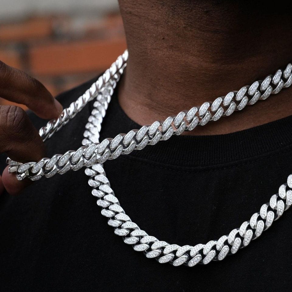 Iced out deals chains for sale