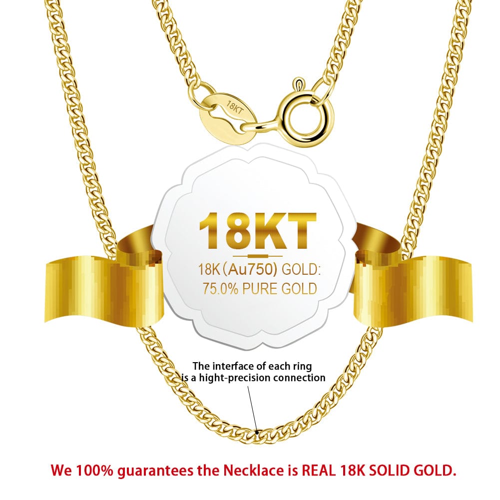 shop solid gold necklace online