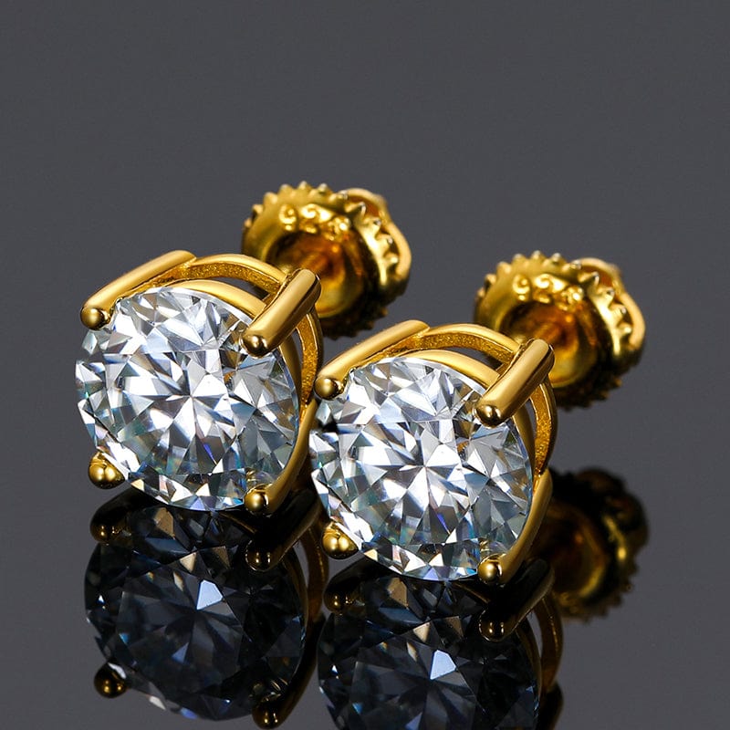 2020 Latest Gold Stud Earrings Design For Ladies|#Light Weight Gold #Stud  Earrings|Gold Tops D… | Gold earrings models, Small earrings gold, Gold  earrings for women