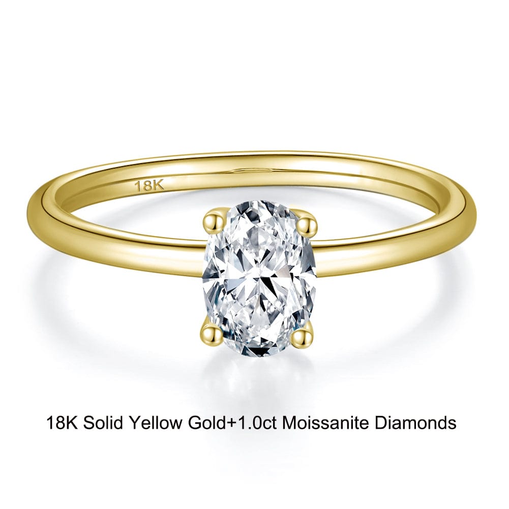 VVS moissanite rings