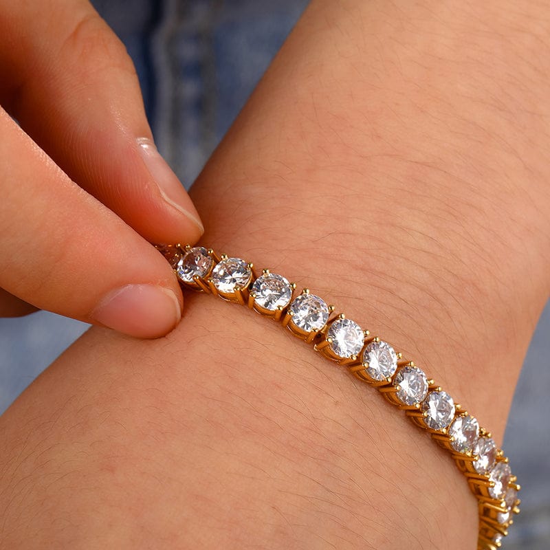 925 gold clearance tennis bracelet