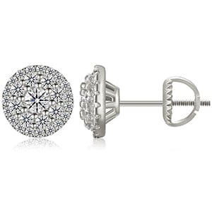 VVS moissanite earring