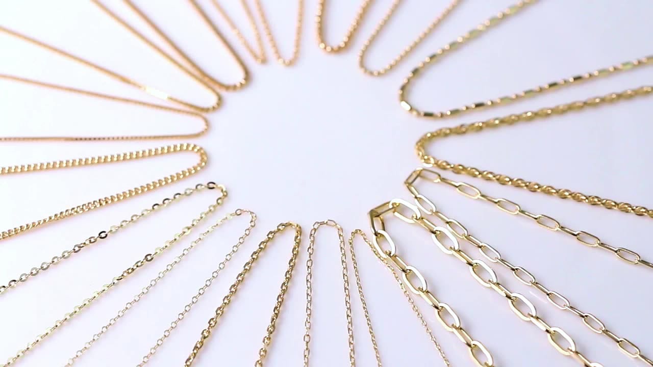 best solid gold chain online