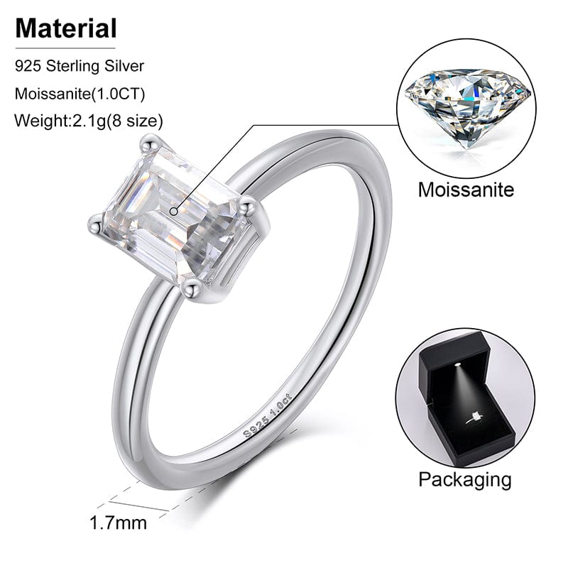 VVS moissanite jewelry