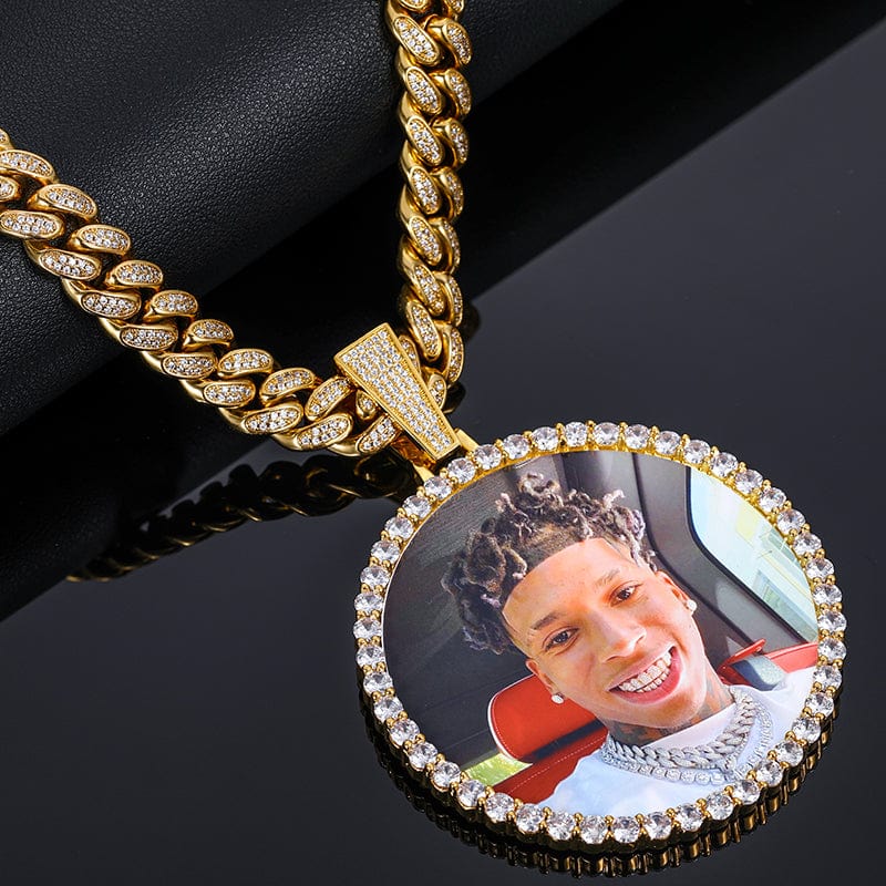 Cuban link store custom pendant