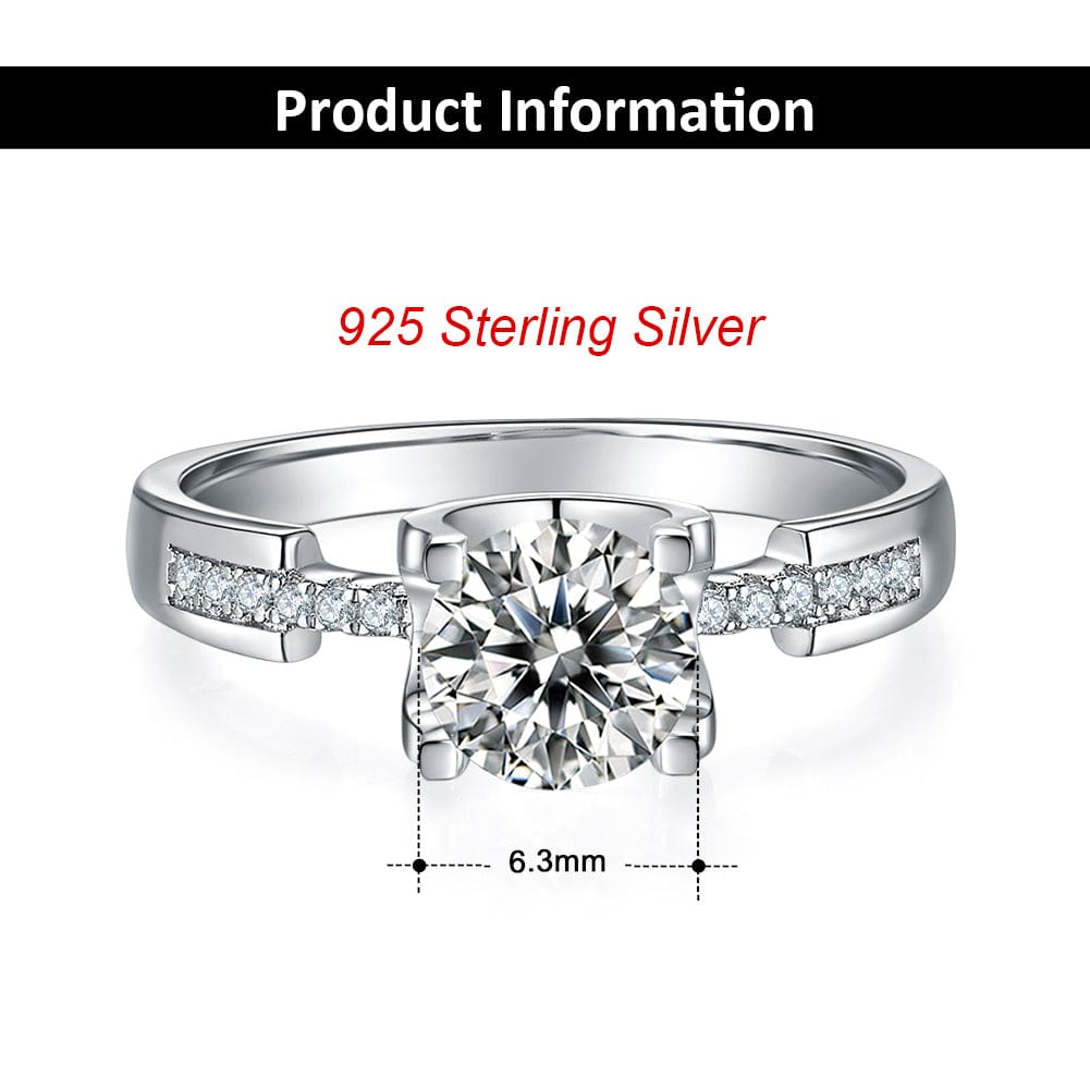 sterling silver iced out ring