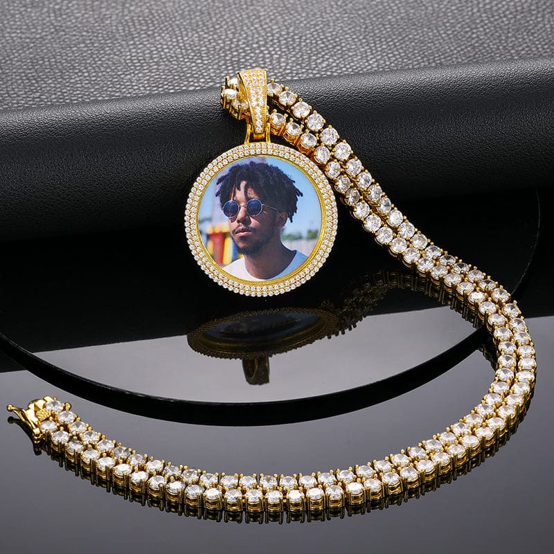 Iced out cz on sale chain