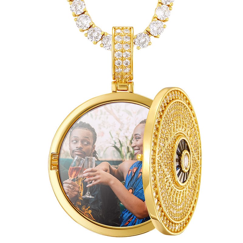 Custom gold deals plated pendant